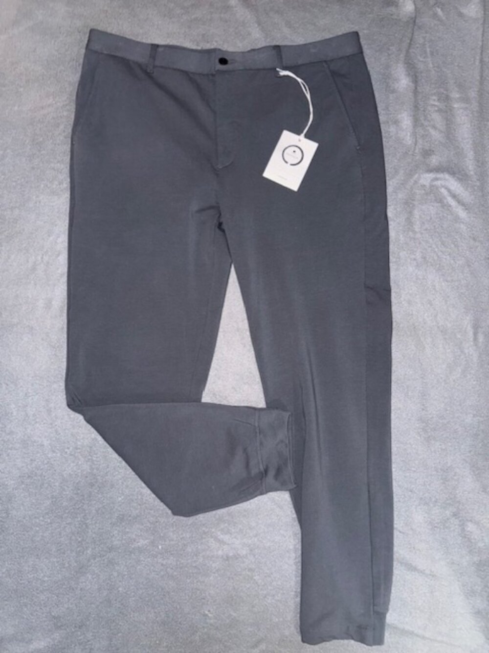 NWT RADMOR Five O Joggers Men’s W36 L28 Gray Cotton Tencel Golf Lifestyle Pants